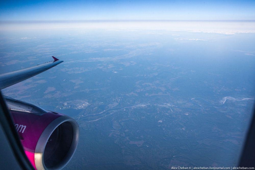 El fantasma de Chernobyl en una mañana de agosto: una vista desde arriba