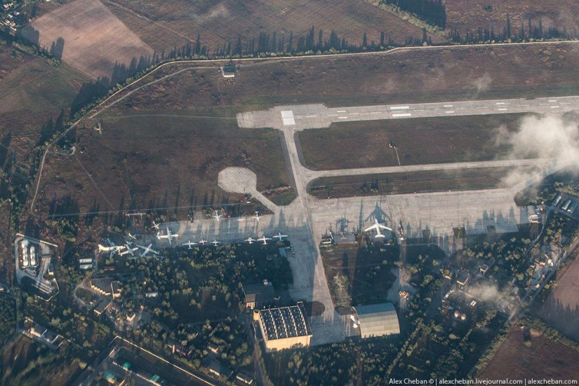 El fantasma de Chernobyl en una mañana de agosto: una vista desde arriba