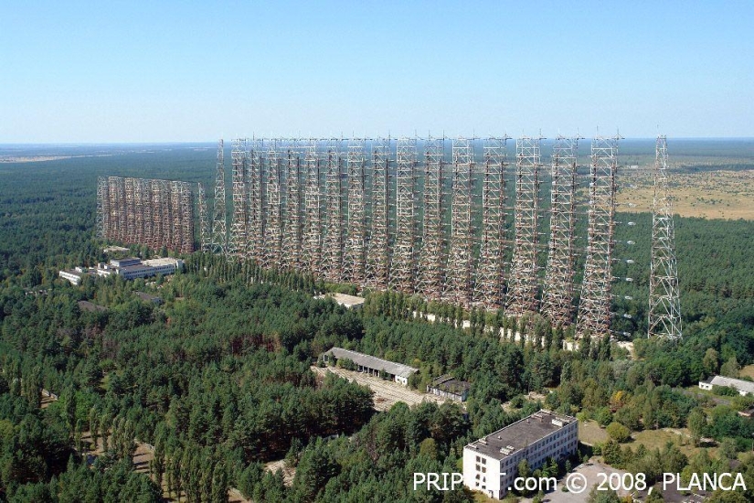 El fantasma de Chernobyl en una mañana de agosto: una vista desde arriba