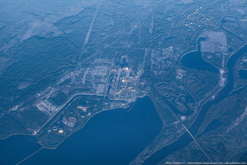 El fantasma de Chernobyl en una mañana de agosto: una vista desde arriba