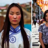 El fotógrafo continúa fotografiando una variedad de belleza de mujeres de todo el mundo