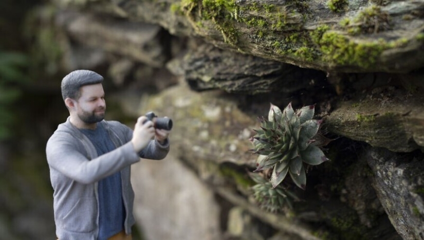El fotógrafo se ha convertido en un 3D en miniatura para ver el mundo de nuevas maneras