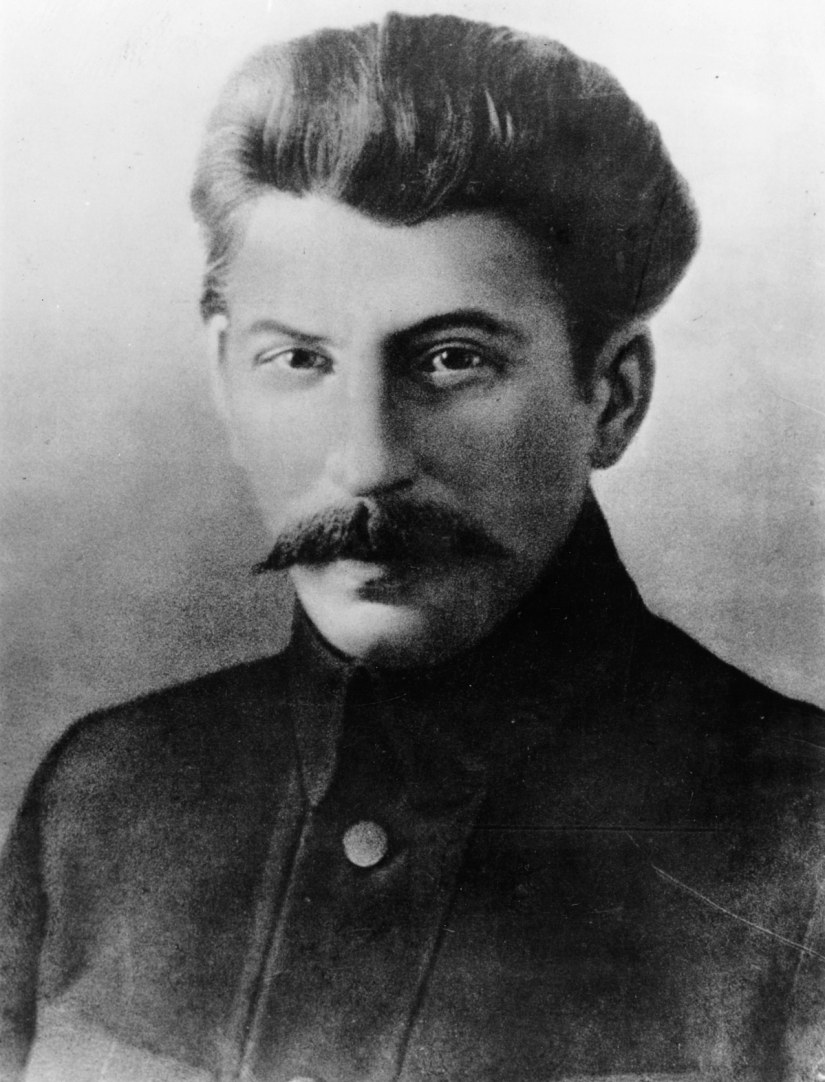 El joven Joseph Stalin, ya que el partido no lo conocía.