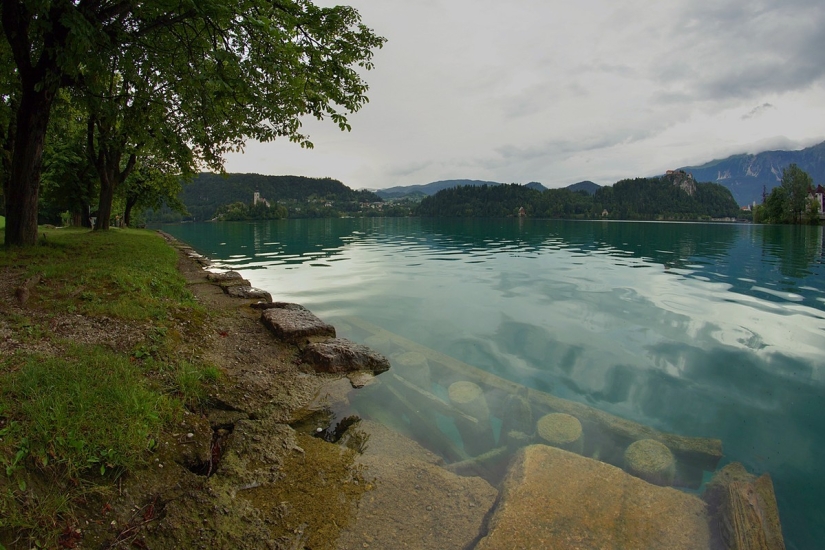 El lago Bled es el mejor lugar para los amantes de la paz y la tranquilidad.