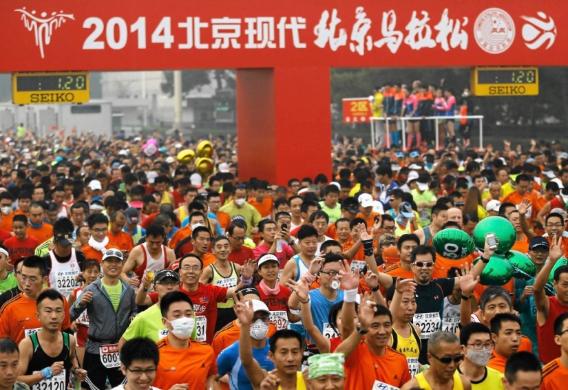 El maratón más insalubre del planeta