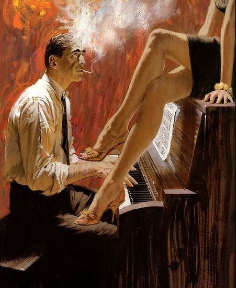 El mundo aventurero del artista Robert McGinnis: chicas calientes y pasiones espías