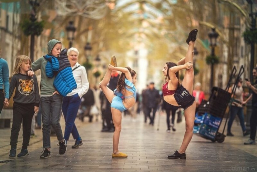 El mundo entero es un escenario: fotos dinámicas de bailarines en las calles y playas por Anna Ullman
