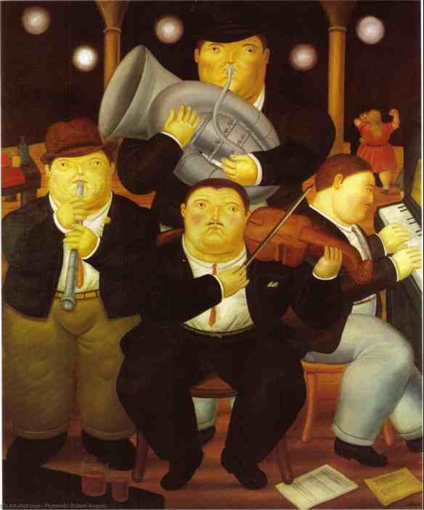 El mundo “hinchado” del artista colombiano Fernando Botero