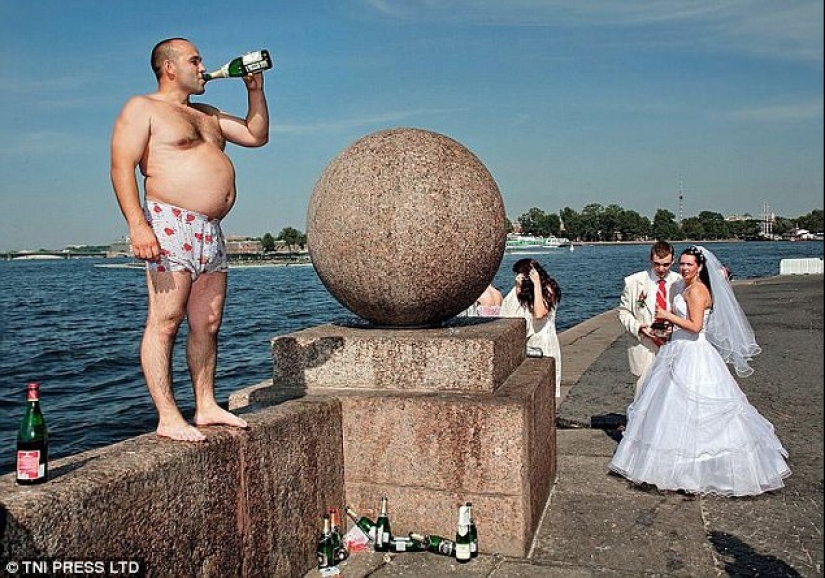 El objetivo de la ficción es difícil: vyrviglaznye sesiones de fotos de boda provincial