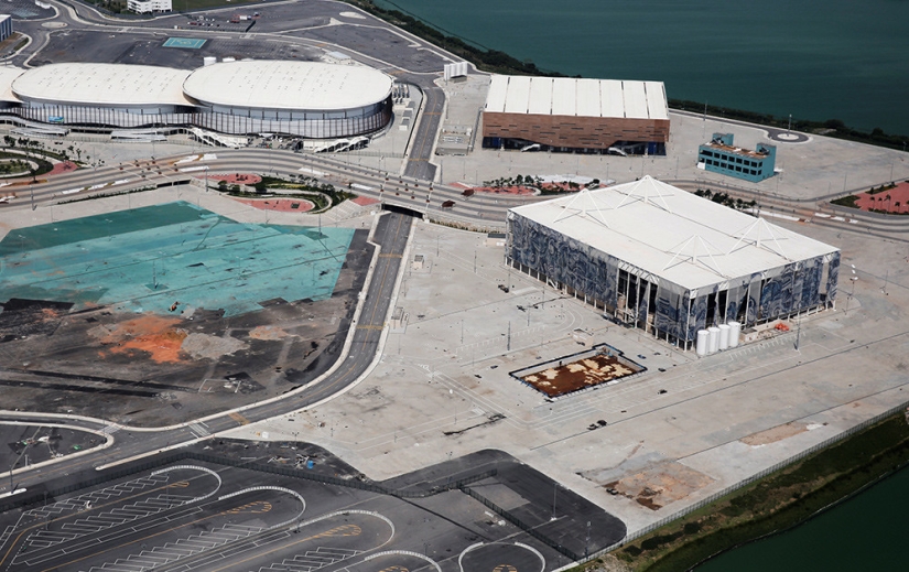 El Parque Olímpico de Río se ha convertido en basura