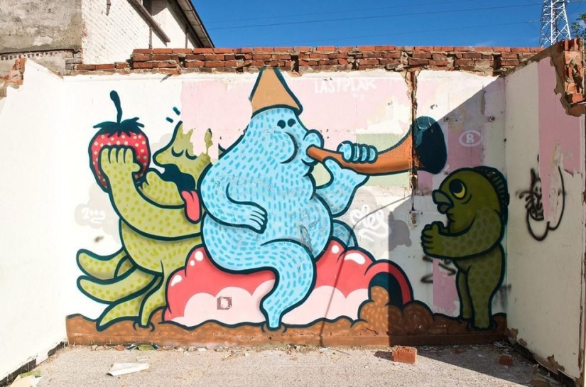 El pueblo abandonado de Doel y su asombroso arte callejero