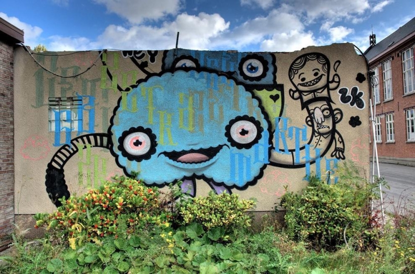 El pueblo abandonado de Doel y su asombroso arte callejero