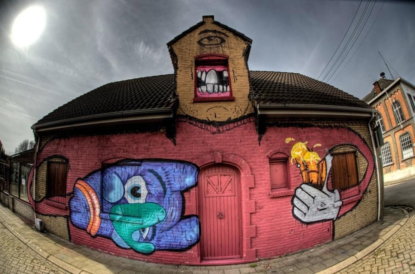 El pueblo abandonado de Doel y su asombroso arte callejero