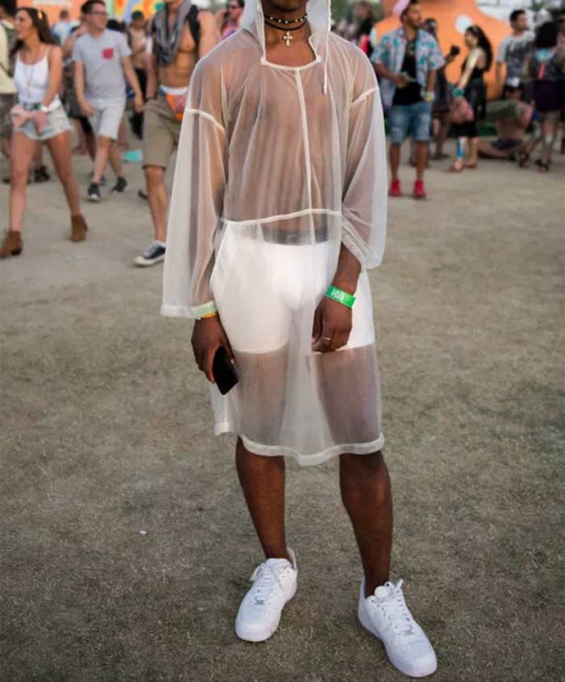 El Rey desnudo: los locos atuendos de los invitados al festival Coachella 2017