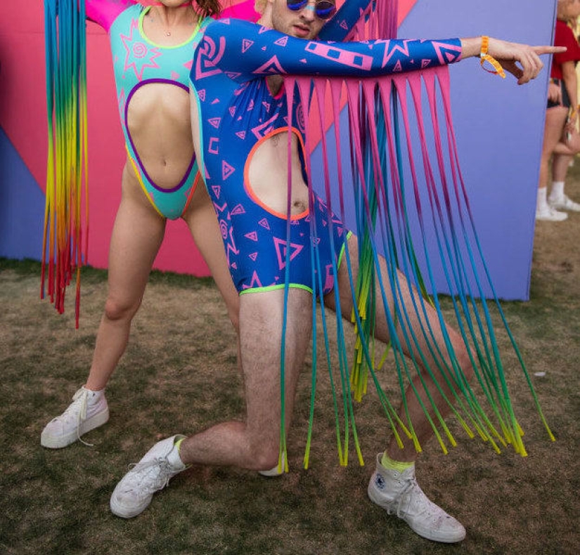 El Rey desnudo: los locos atuendos de los invitados al festival Coachella 2017