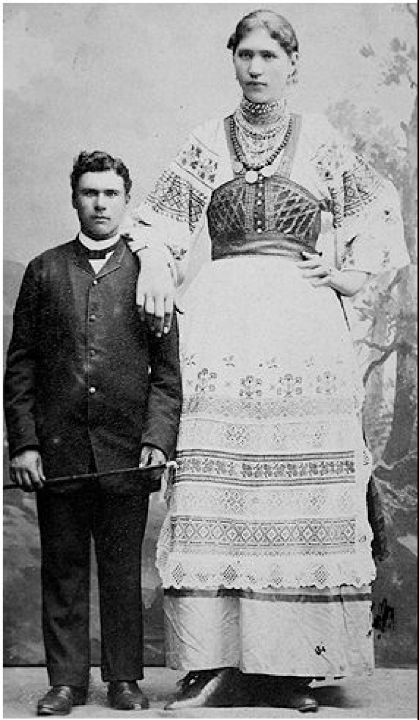 Elizabeth Lysko es el más alto de la chica del Imperio ruso, y posiblemente del mundo