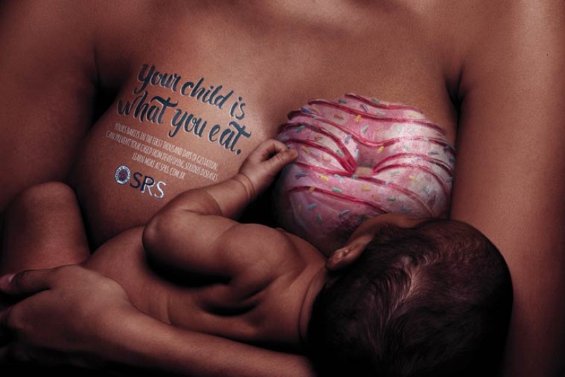 Embarazo y comida chatarra: el increíble anuncio de servicio público brasileño