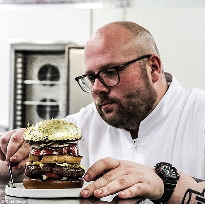 En los Países Bajos, se creó la hamburguesa más cara del mundo a un precio de 131 mil rublos
