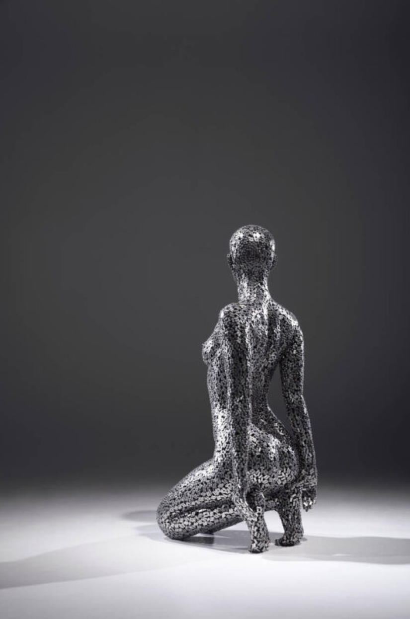 Encadenado: coreano crea avant-garde esculturas de velocidad