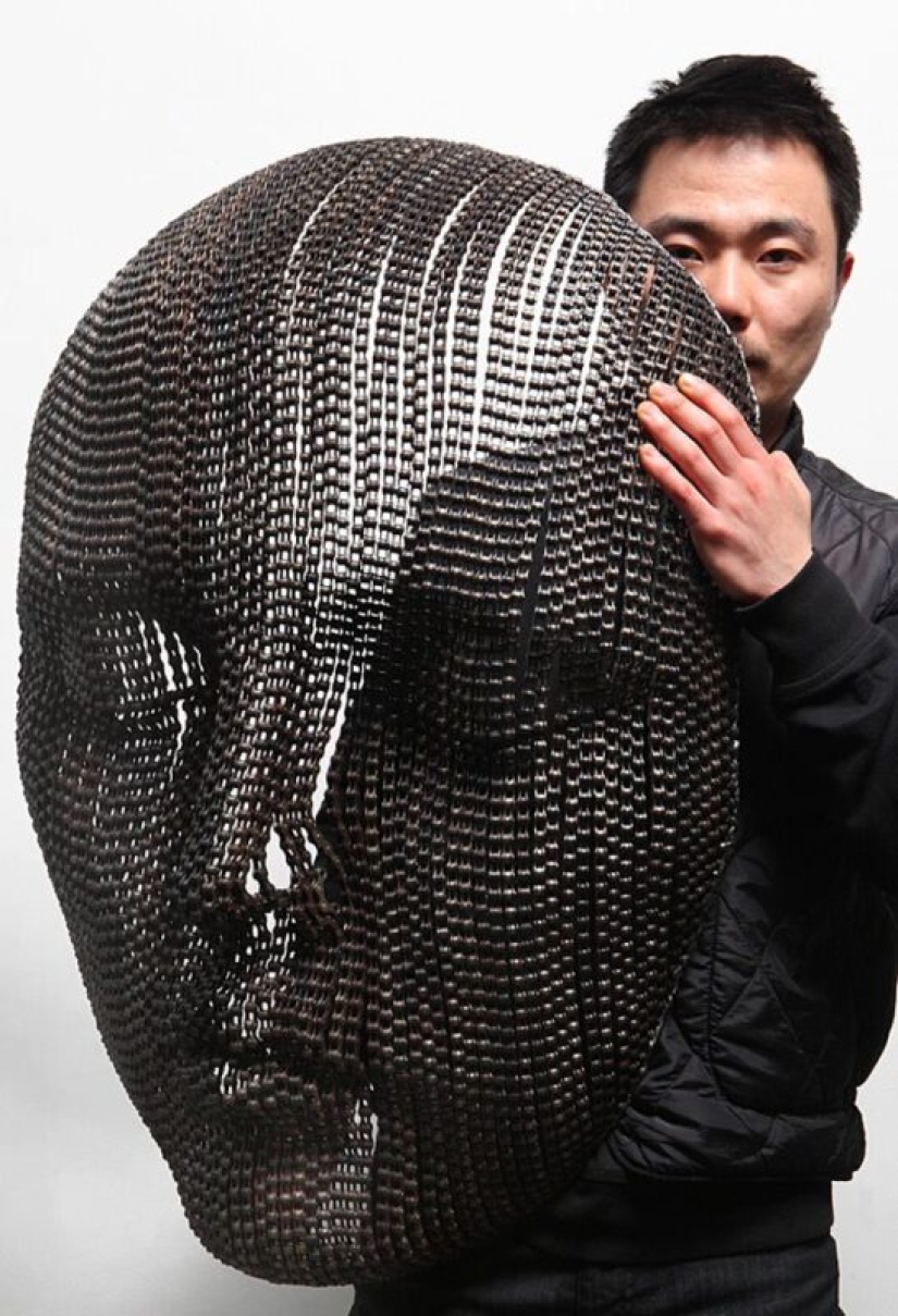 Encadenado: coreano crea avant-garde esculturas de velocidad