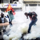 Enfrentamientos del Primero de Mayo en Estambul