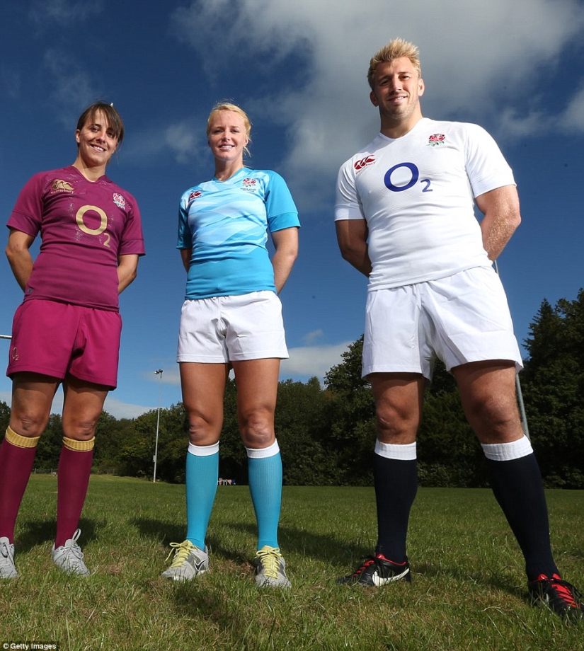 England rugby players undressed for a candid photo shoot to refute stereotypes