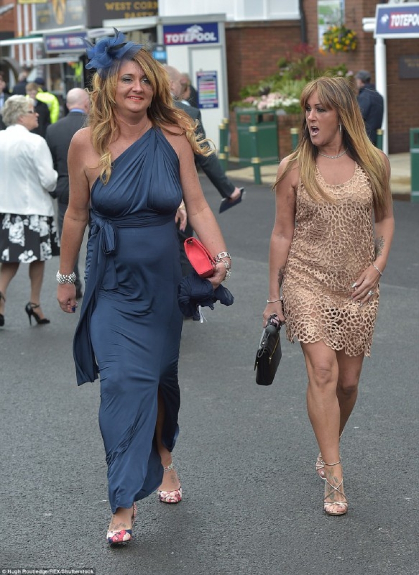 English ladies at the races are such ladies