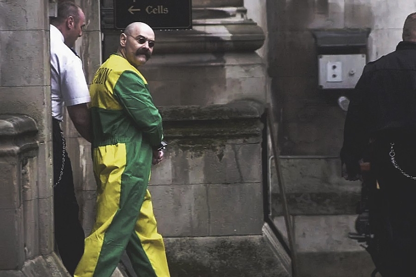 Entertainer Charles Bronson is Britain's most aggressive prisoner