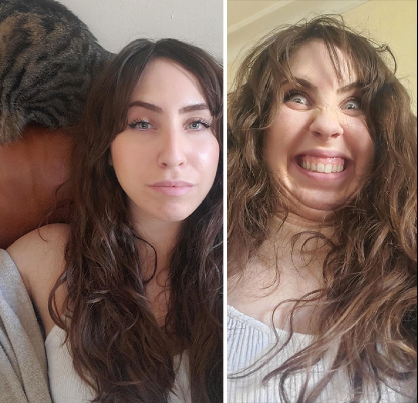 “¡Eres tan hermosa, OH DIOS!”: 14 divertidas imágenes de antes y después, compartidas por estas mujeres con sentido del humor