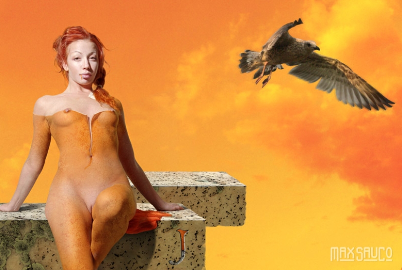 Erotic surrealism in the works of max Sauco from Irkutsk