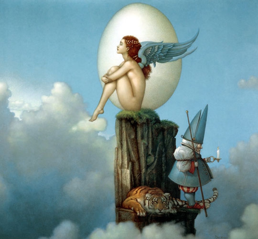 Esoteric eroticism in the paintings of Michael Parkes