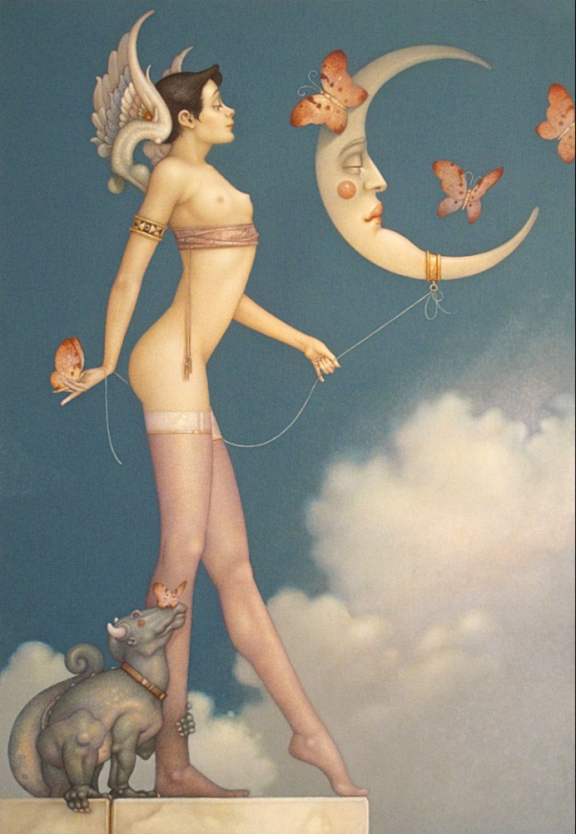 Esoteric eroticism in the paintings of Michael Parkes