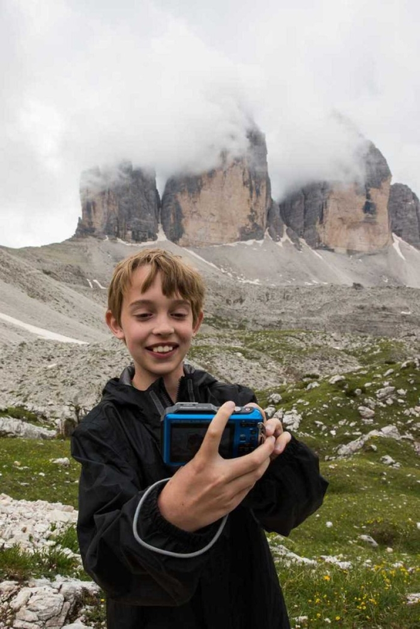 Esta familia vendió su casa y autos para viajar alrededor del mundo.