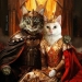 Este artista intercambia personas en pinturas clásicas con gatos (Parte 2)