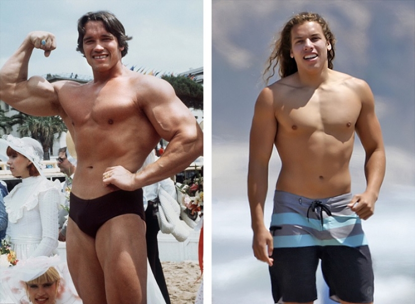 "Este es el verdadero hijo de Arnie": El hijo de Schwarzenegger de una mujer mexicana creció guapo