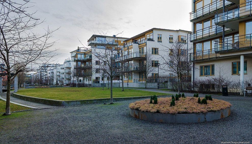 Estocolmo. Hammarby Sjöstad: un barrio ecológico en el sitio de una zona industrial abandonada