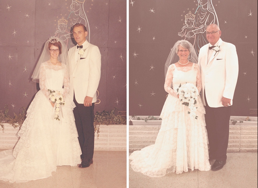 Eternal love: couples remaking my old photos many years later