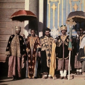 Ethiopia 1931 in color. Modernization of feudalism