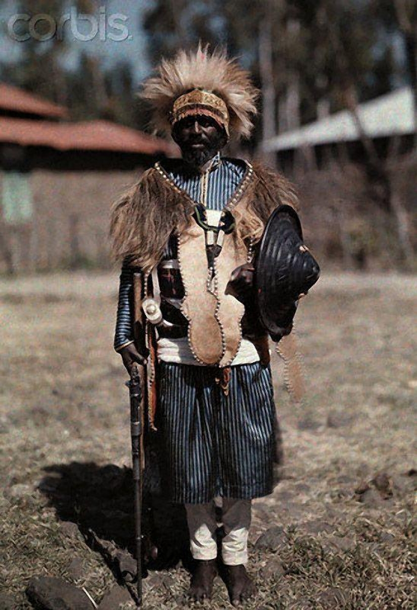 Etiopía 1931 en color. Modernización del feudalismo