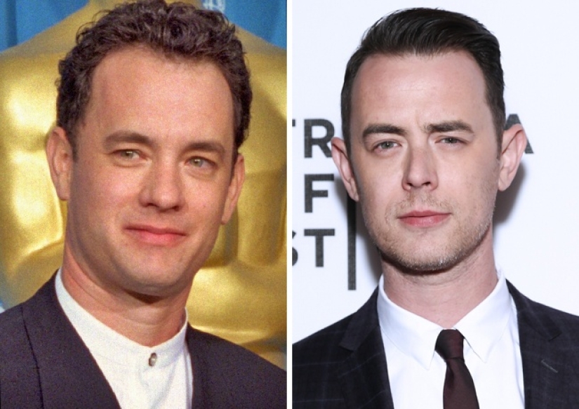 Exact copy: at what age did famous fathers look like their sons now