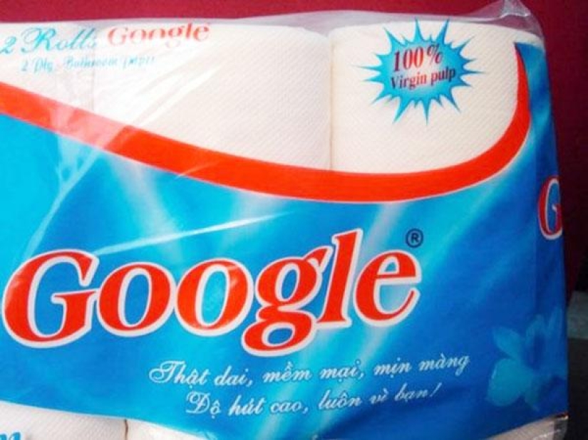 Exactly: fake brands that will deceive only the blind