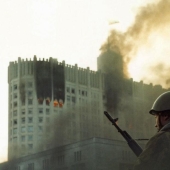 Execution of the House of Soviets on October 4, 1993