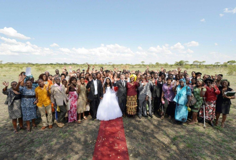 Extraordinaria boda de safari en Zimbabue