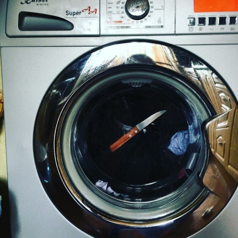 Extreme washing: 12 episodes when something went wrong