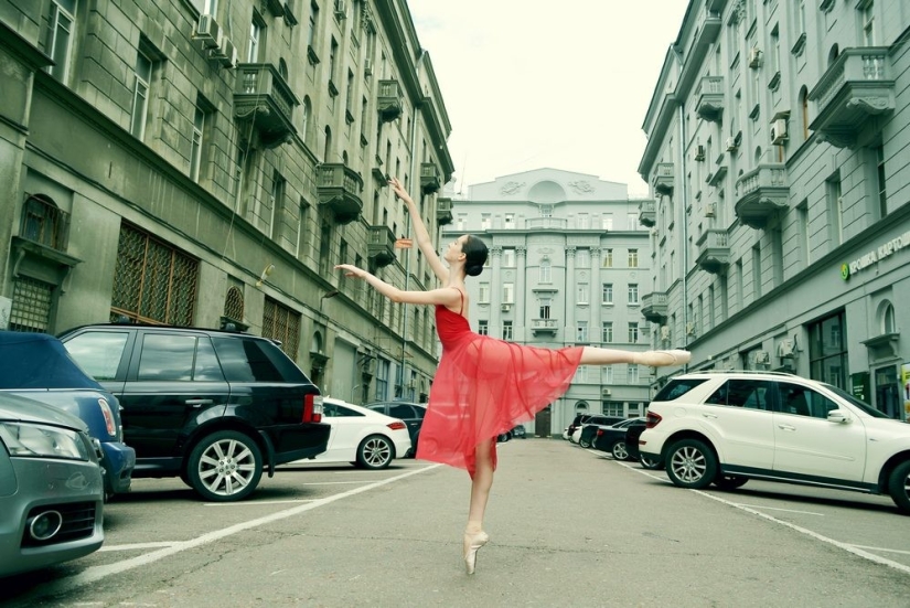 Fabuloso proyecto fotográfico &quot;Ballet and the City&quot;