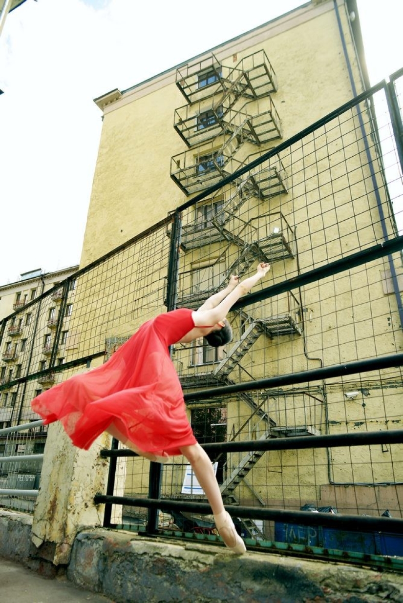 Fabuloso proyecto fotográfico &quot;Ballet and the City&quot;
