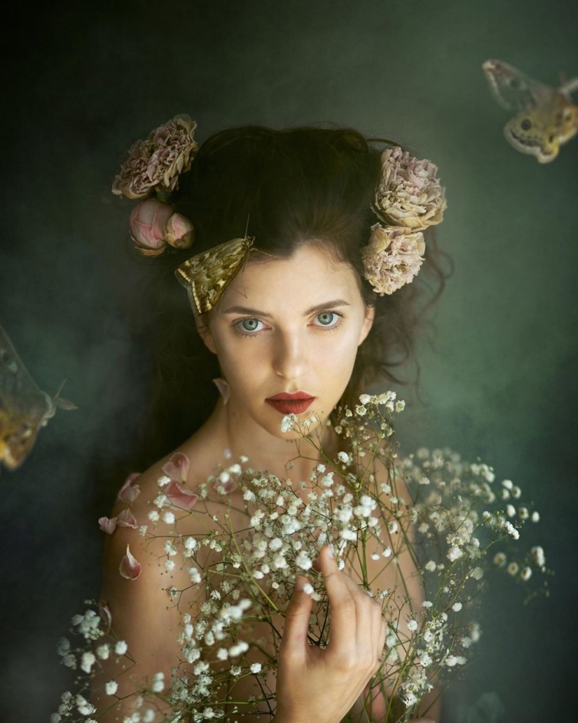 Fabulous and mystical images in the pictures Sina Domke