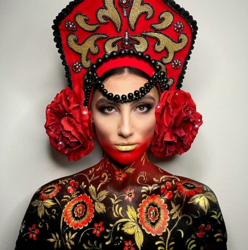 Fantasías de porcelana del maquillador brasileño Julio Silveira