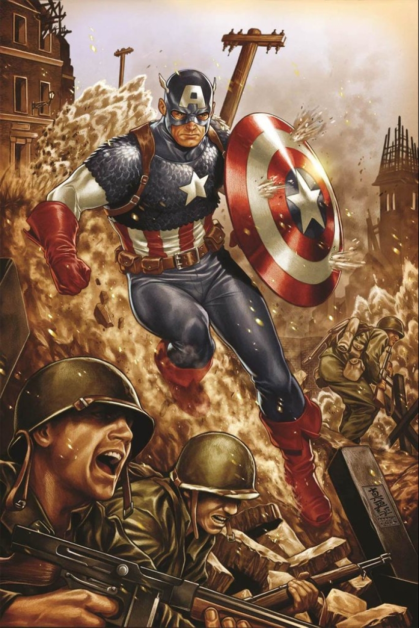 Fantásticas obras del ilustrador de Marvel Comics Mark Brooks