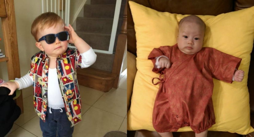 Fashion from May professional: how brilliant dads dress up kids